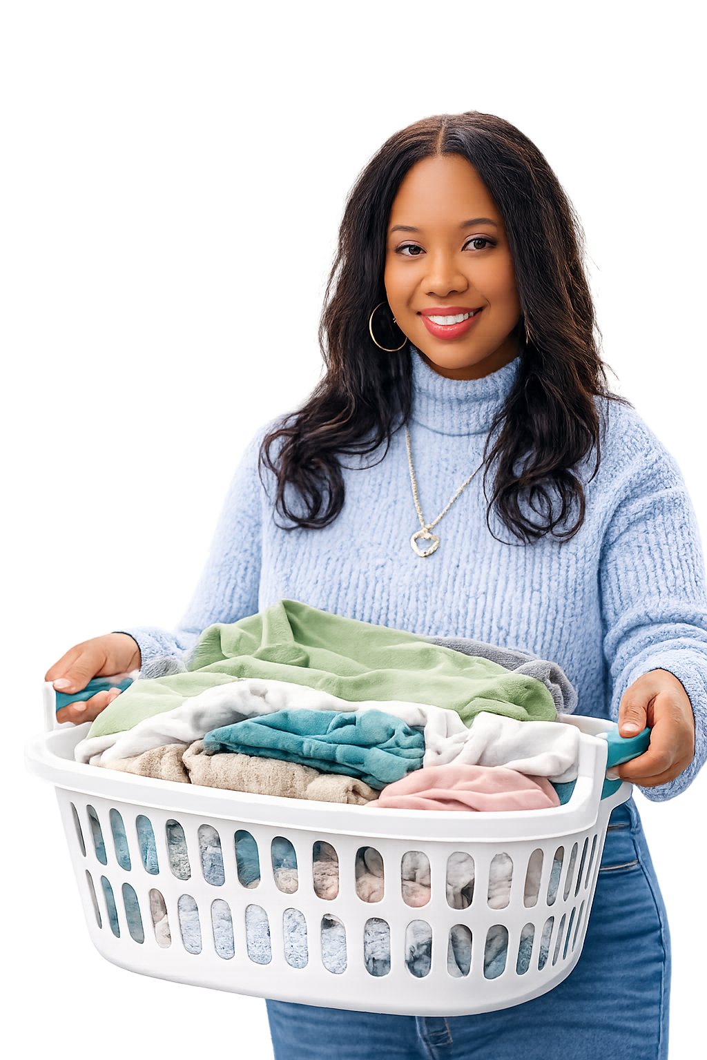 Fresh clean laundry delivered to your door
